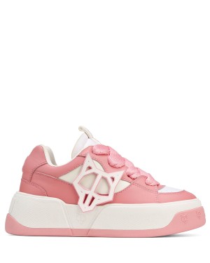 Naked Wolfe City Baby Sneakers Dame Lyserød Hvide | VAI6459UY