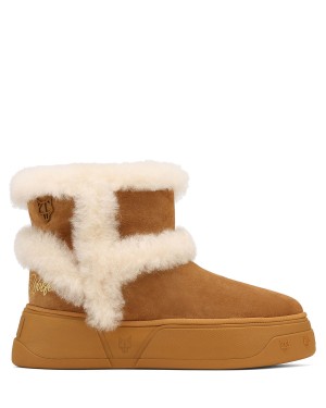 Naked Wolfe K-01 Shearling Støvler Herre Brune | LMT467CM