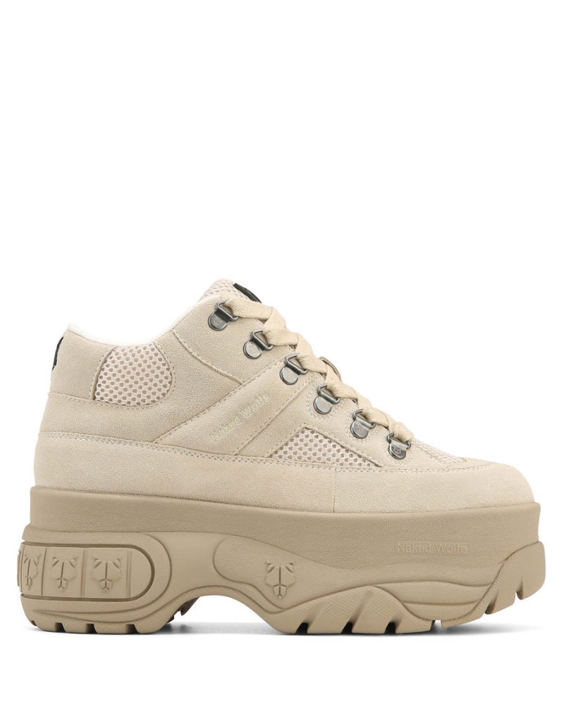 Naked Wolfe Slash Kid Ruskind Sneakers Dame Lysekhaki | XYI8937TB